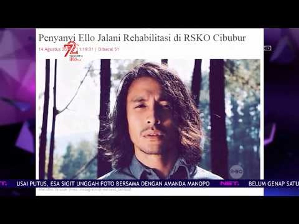 Ello Dibawa ke RSKO Untuk Jalani Rehabilitasi