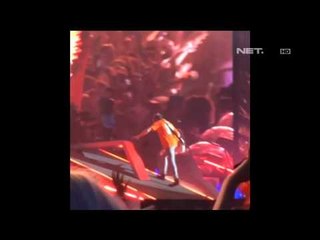 Niall Horan terluka saat konser