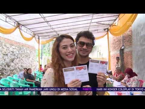 Giring & Istri Menggunakan Hak Pilihnya Untuk Jakarta Yang Lebih Baik