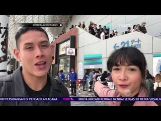 Cerita Ganindra Bimo dan Andrea Dian, Nobar Konser Coldplay di Jepang