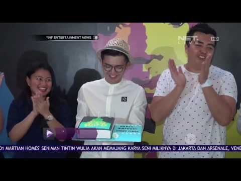 Tepat di Hari Ulang Tahunnya Nicky Tirta Launching Novel Perdana
