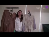 Karina Nadila menjalani pemotretan fashion hijab