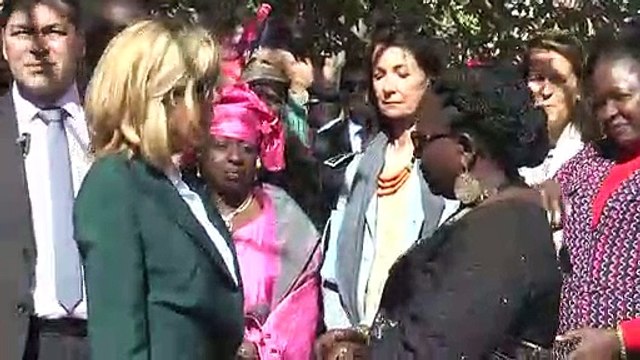 Sénégal: Brigitte Macron en visite sur l'Ile de Gorée