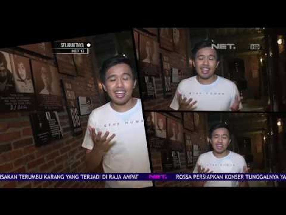 Face To Face Joshua Suherman Belum Kepikiran untuk Jadi Pelawak