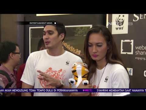 Nadine Chandrawinata Ajak Adik Kembarnya Peduli Pada Lingkungan