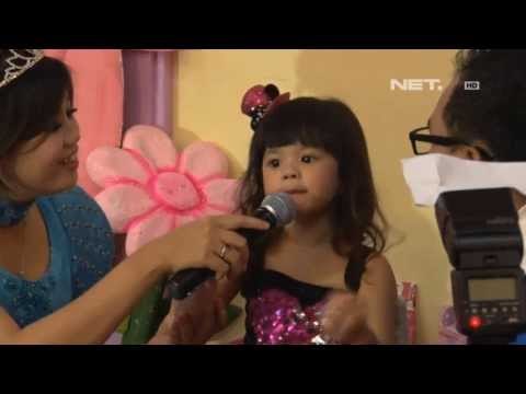 Entertainment News-Ulang Tahun Ke 3 Putri Mulan Jameela dan Ahmad Dhani