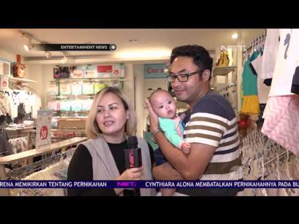 Cynthia Lamusu dan Surya Saputra Kompak Belanja Keperluan bagi Sang Anak