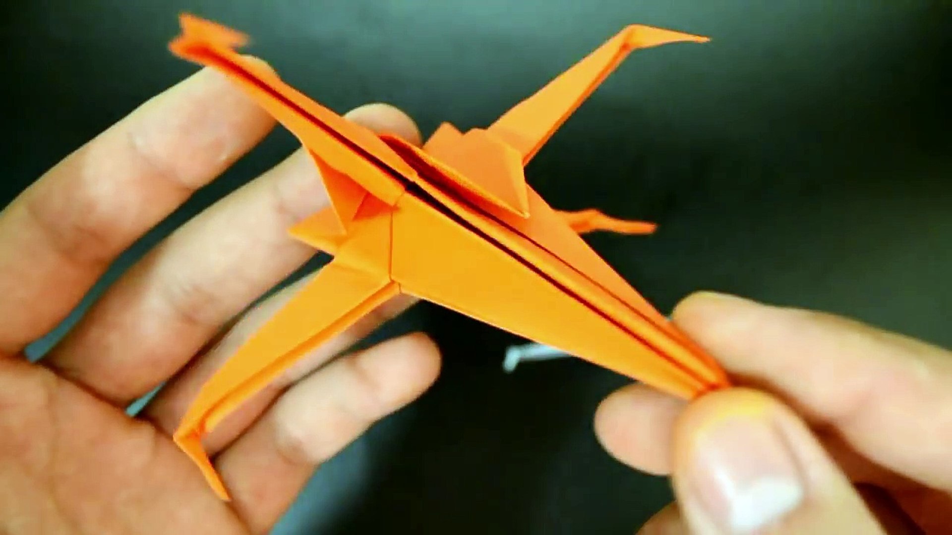 Origami: Spaceship Star Wars / X Wing - Vídeo Dailymotion