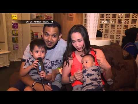 Verlita evelyn menghabiskan waktu bersama buah hati