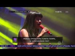 Yura Yunita Ikut Ramaikan Synchronize Fest