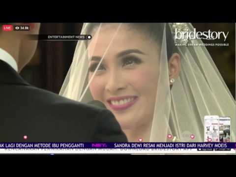 Meriahnya Resepsi Pernikahan Sandra Dewi dan Harvey Moeis