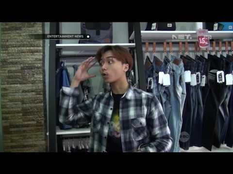 Kegiatan Seru Leon Dozan Belanja Baju Lebaran