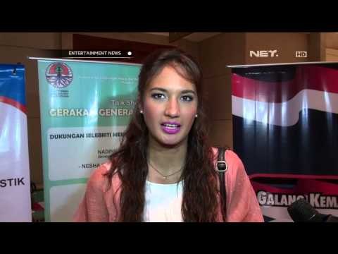 Nadine Chandrawinata memilih Instagram untuk aktif di aksi sosial