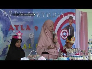 Keseruan Umi Pipik Rayakan Ulang Tahun Kedua Buah Hatinya