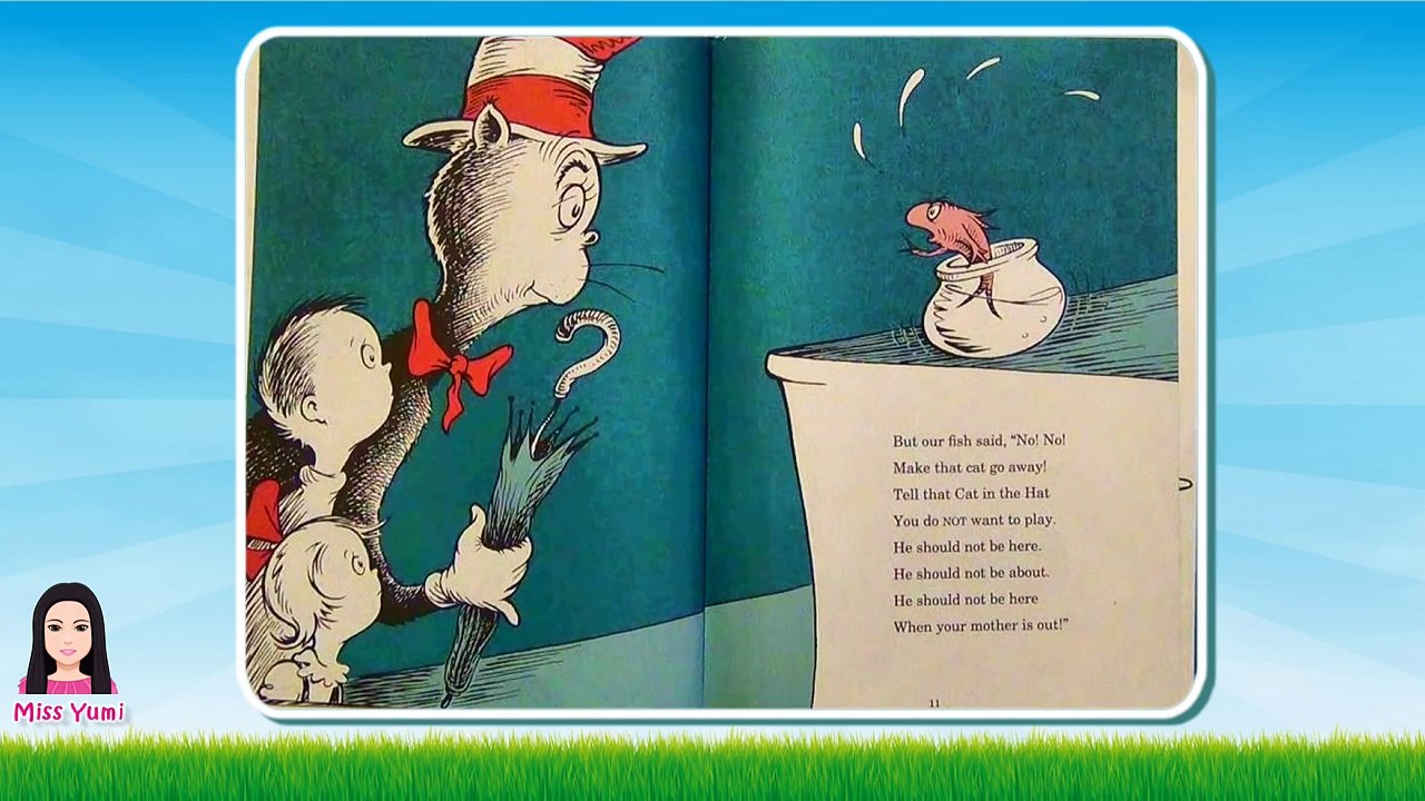 The Cat in the Hat by Dr Seuss - Stories for Kids (Childrens Books Read Aloud)