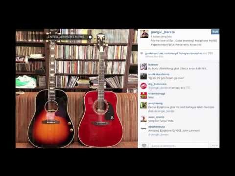 Pongki Barata Bercerita Mengenai Koleksi Gitarnya