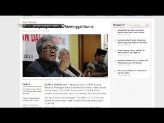 Pengacara Senior Adnan Buyung Nasution Meninggal