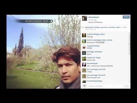 Dimas Beck Sedang Berada di Skotlandia