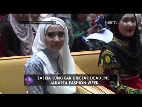 Zaskia Sungkar Dikejar Deadline Jakarta Fashion Week
