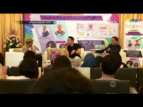 Pandji Pragiwaksono bercerita tentang buku karya terbarunya