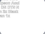 Eurotone Print Cartridge pour Epson Aculaser C3800 DN DTN N remplacéen 2x Black 1x Cyan 1x