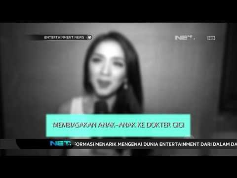 Angel Karamoy ajarkan anak untuk merawat gigi