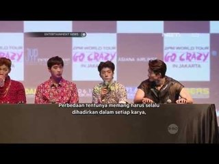 Konferensi Pers 2PM Mengenai Album Go Crazy dan Keberadaan Mereka di Indonesia