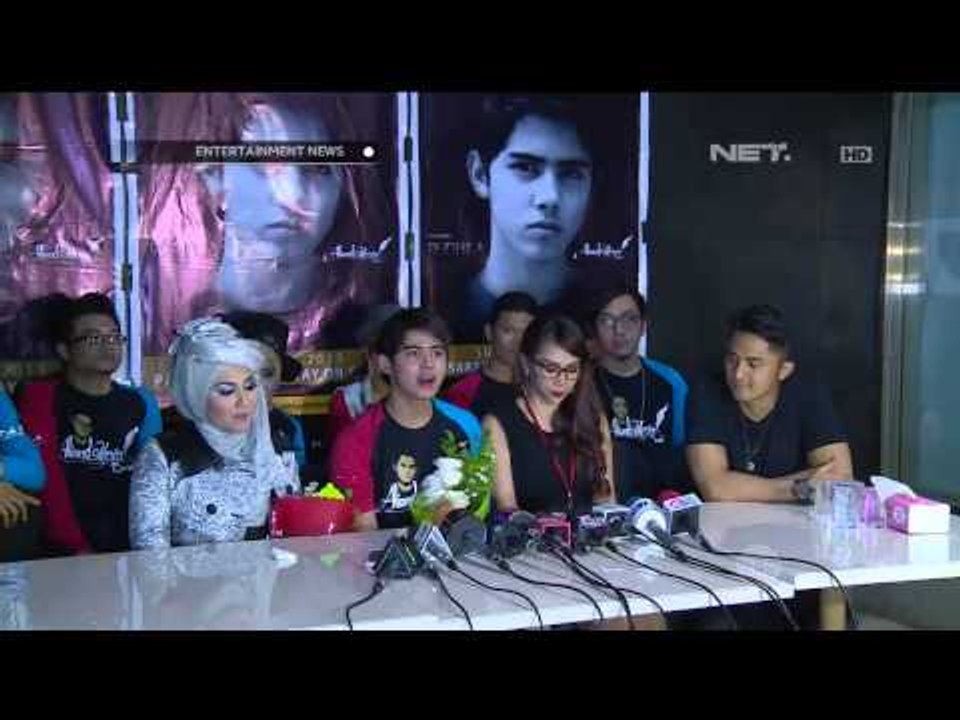 Persiapan mini konser perdana Aliando