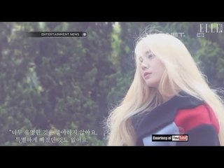 BTS Photoshoot Krystal F(X) For Elle