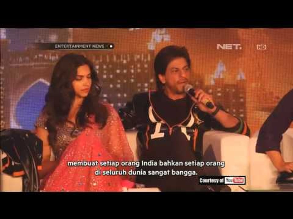 Shahrukh Khan Hadiri Launching Film Happy New Year - Entertainmen News