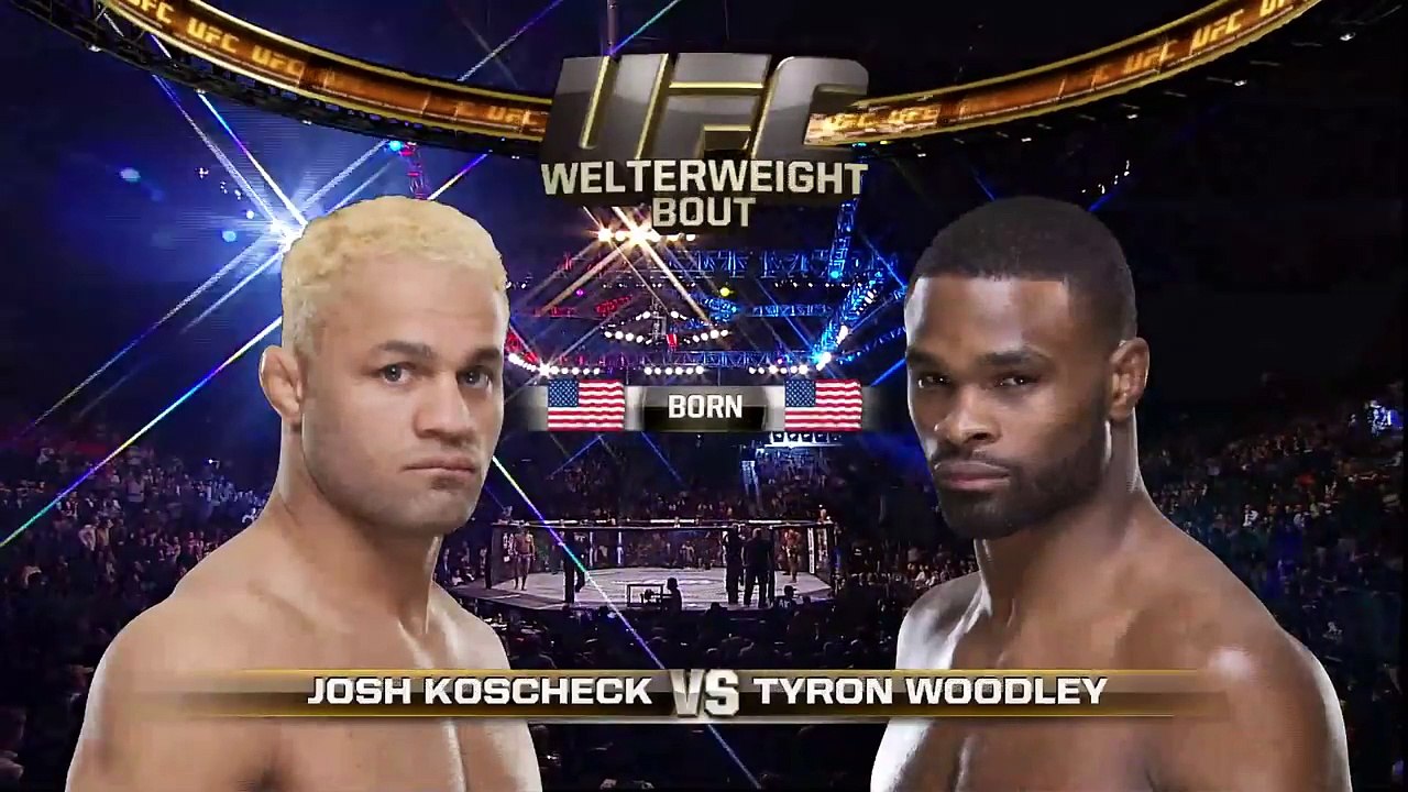 Tyron Woodley nocauteia Josh Koscheck no primeiro round