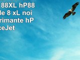 Pack 8 xL hP 88 xL hP 88 xL hP 88XL hP88 kompatible 8 xL noir pour imprimante hP
