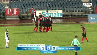 J20 : US Boulogne - Stade Lavallois (1-0), le résumé