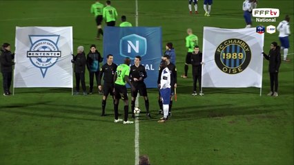 Vendredi 02/02/2018 à 19h45 - Entente SSG - FC Chambly - J20