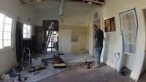 Kitchen Remodeling - Day 5 of 17 - Opening Passage in Wall, Electric, Drywall,