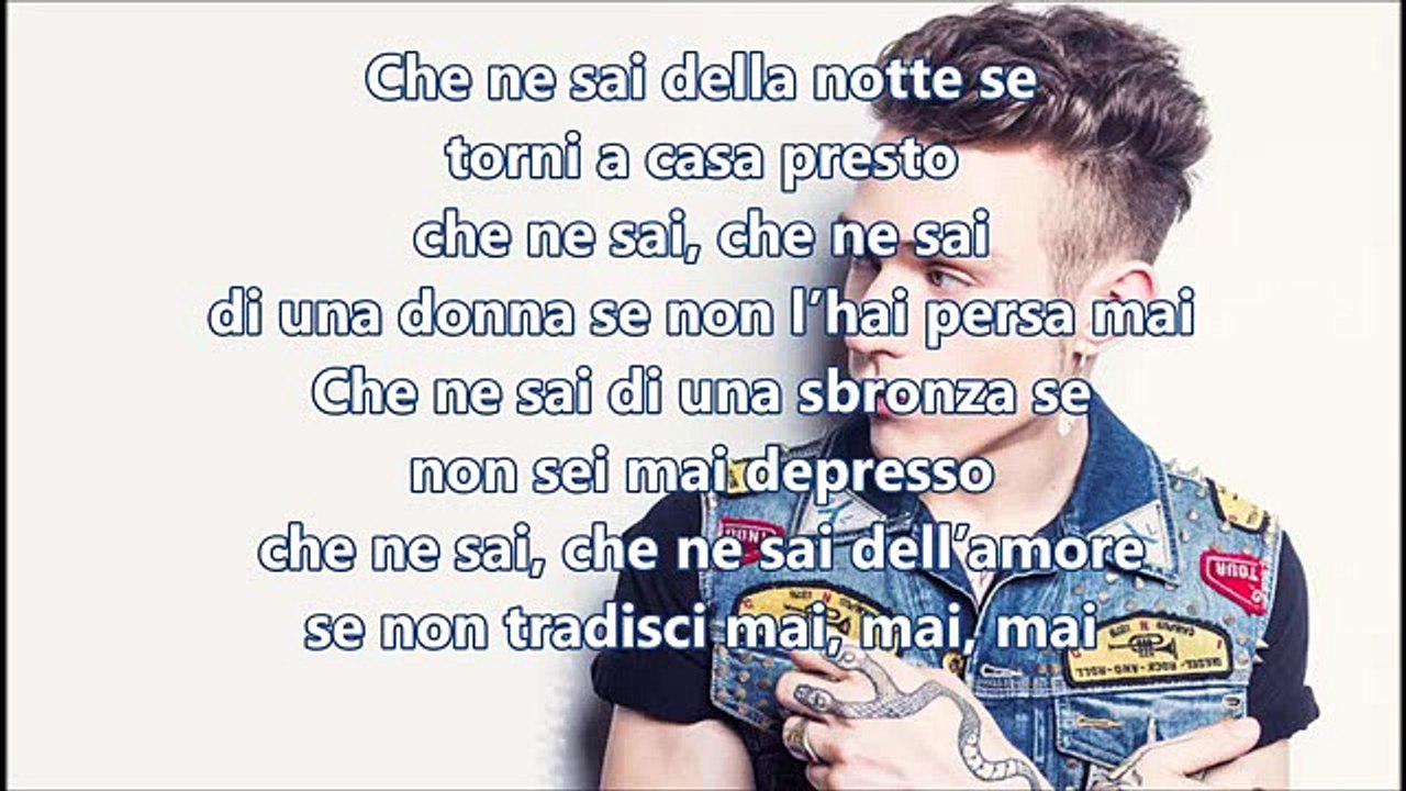 CHE NE SAI - IRAMA INEDITO (testo e audio)
