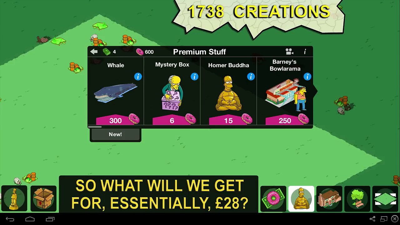 The Simpsons Tapped Out - 100 Random Mystery Box Rewards - video Dailymotion