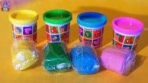 Pocoyo video para niños juguete plastilina para pintar aprender colores numeros español infantiles