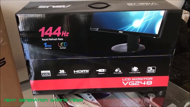 Asus G11 and Asus 24 inch 144hz monitor disapointment of an unboxing