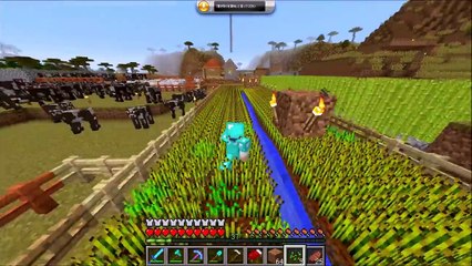 ★「マインクラフト♪１人・・・」親子でマルチ実況２９★Minecraft survival Playthrough★