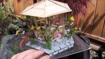 DIY Miniature Gazebo with Real plants