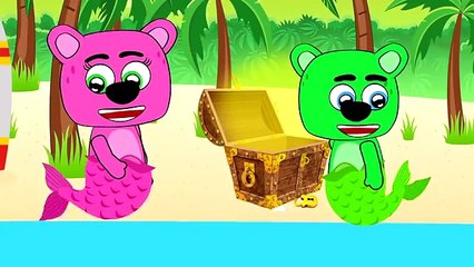 Mega Gummy Bear Family Bodybuilders Funny Eps Cartoon Animation