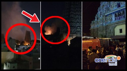 மீனாட்சி அம்மன் கோவிலில் தீ விபத்தில் செத்து மடிந்த புறாக்கள்