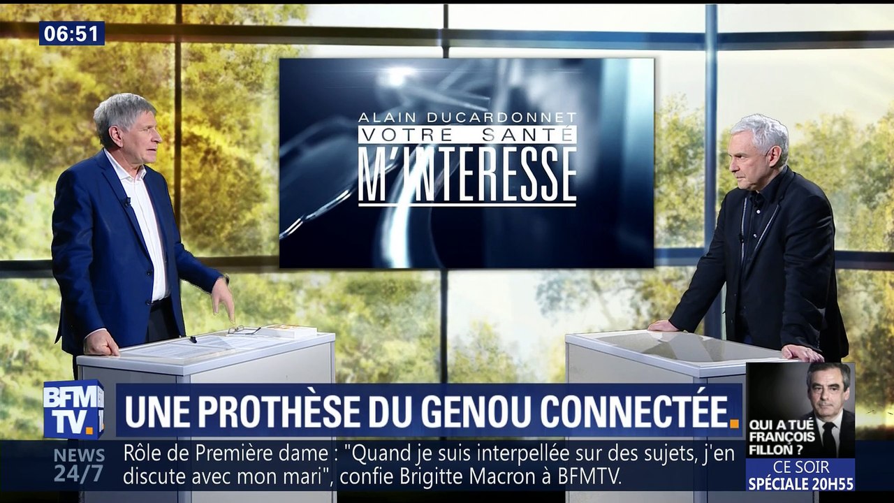 Une prothèse du genou connectée