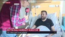 Afrin'deki roket saldırısında yaralanan Anadolu Ajansı muhabiri TRT Haber'e konuştu