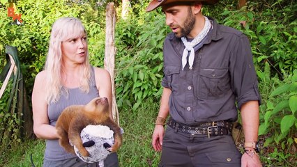 POOPING A SLOTH!