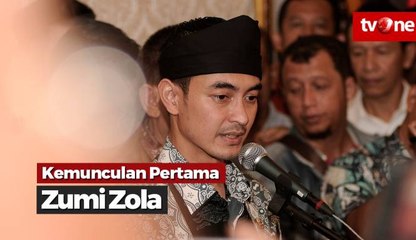 Kemunculan Pertama Zumi Zola Usai Status Tersangka Oleh KPK