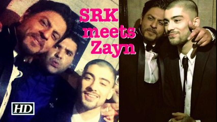 When Shah Rukh Khan met Zayn Malik!