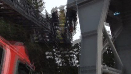 Büyükçekmece E-5'te köprüye asılı İran uyruklu şahsın cesedi bulundu