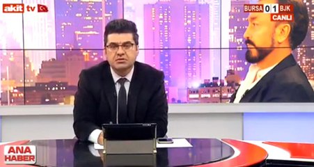 Akit TV Spikeri, Masaya Vura Vura Adnan Oktar İçin Çağrıda Bulundu